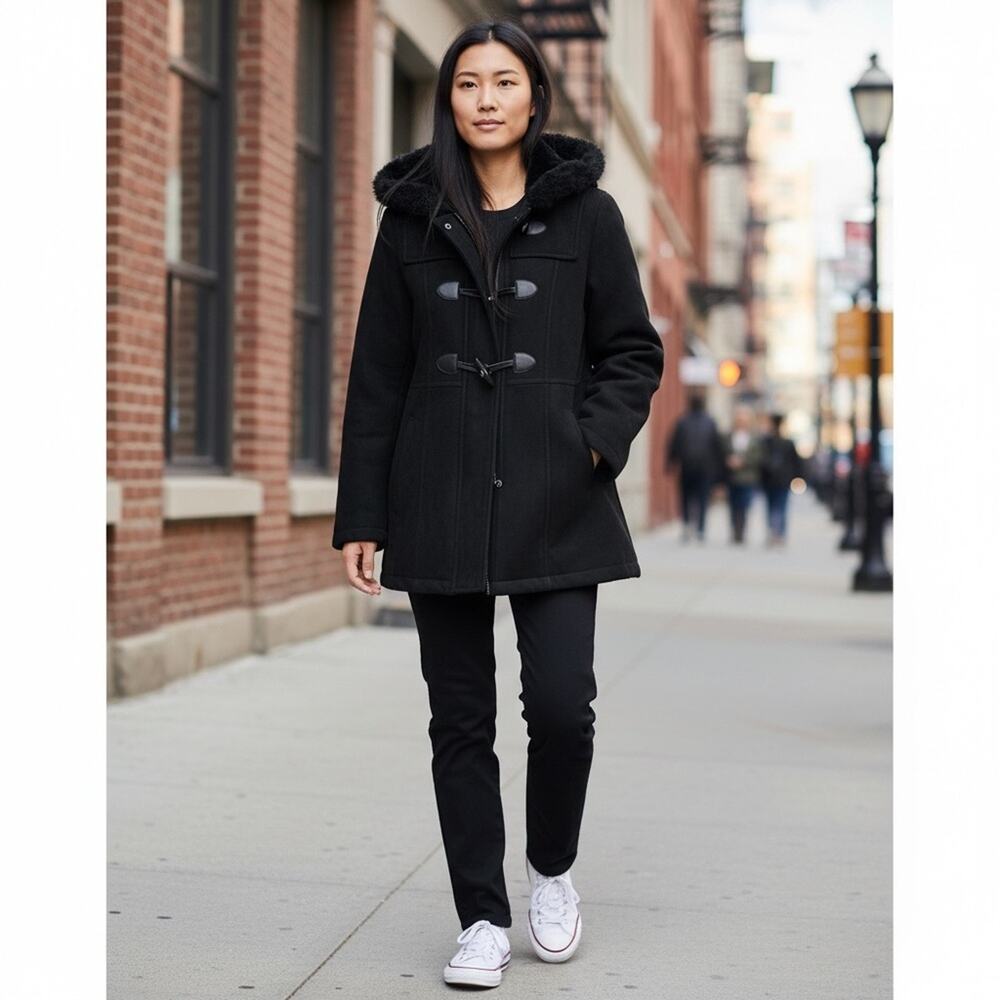 SONOMA Women’s Small Black Winter Jacket ⭐️